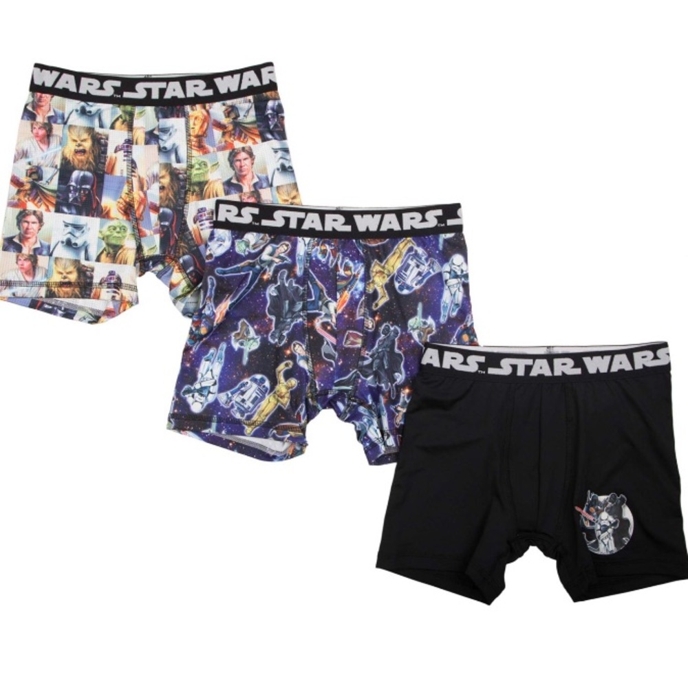 Star Wars boys boxer briefs NEW 3 pack 147